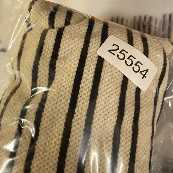 Sanctuary Sweater Pullover Women XL White Striped Knit Crew Neck Long Sleeve - Picture 9 of 9